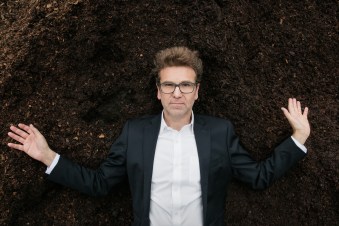 The writer David Means, December 12, 2015, New York, New York, photograph © Beowulf Sheehan