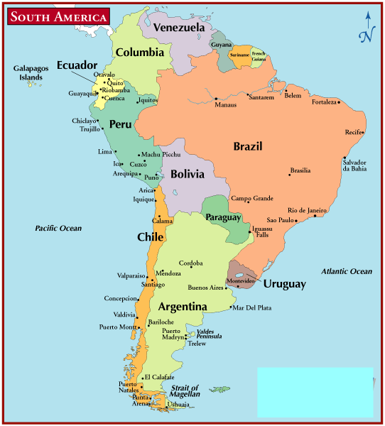 MapSouthAmerica