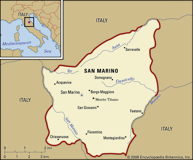 city-San-Marino-slopes-republic-Mount-Titano