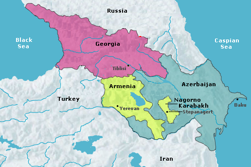 Armenia-map